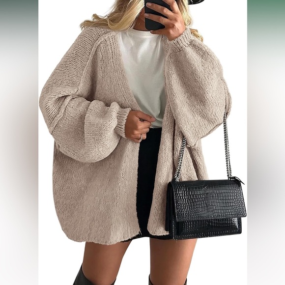 Sweaters - Cozy Beige Women's Sweater